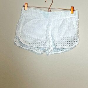 Lilly Pulitzer white eyelet lace shorts‎